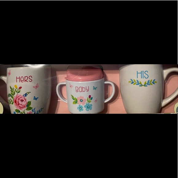 Mom,Dad & Baby Cup Set - Picture 2 of 3